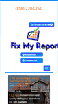 Mobile Screenshot of fixmyreport.com